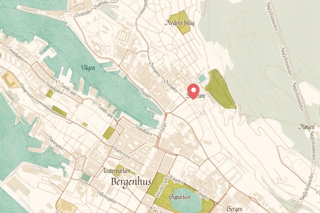 Dinbnb Apartments I Luxury Feel 100M From Bryggen Μπέργκεν Εξωτερικό φωτογραφία